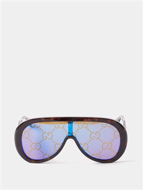 gucci aviators|Gucci oversized acetate aviator sunglasses.